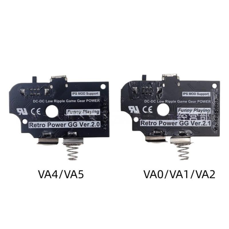 1Set V20 High Brightness USB C Power Board for SEGA Game Gear GG Overload Protection Replacement for GG Game Console Repair