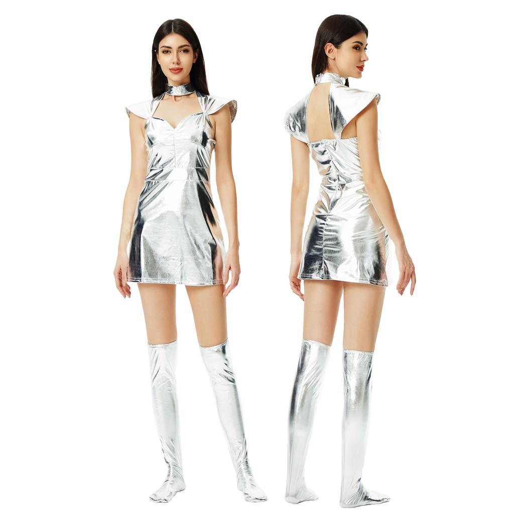 Halloween Adult Female Alien Astronaut Space Suit Stage Performance Warrior Wandering Earth Costumes