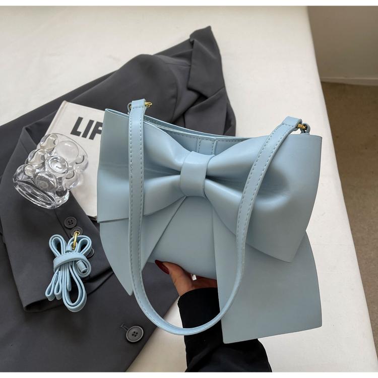 Monochromatic PU Square Shoulder Bag for Women simple versatile graceful cute crossbody bags large monochromatic high quality fashionable fresh