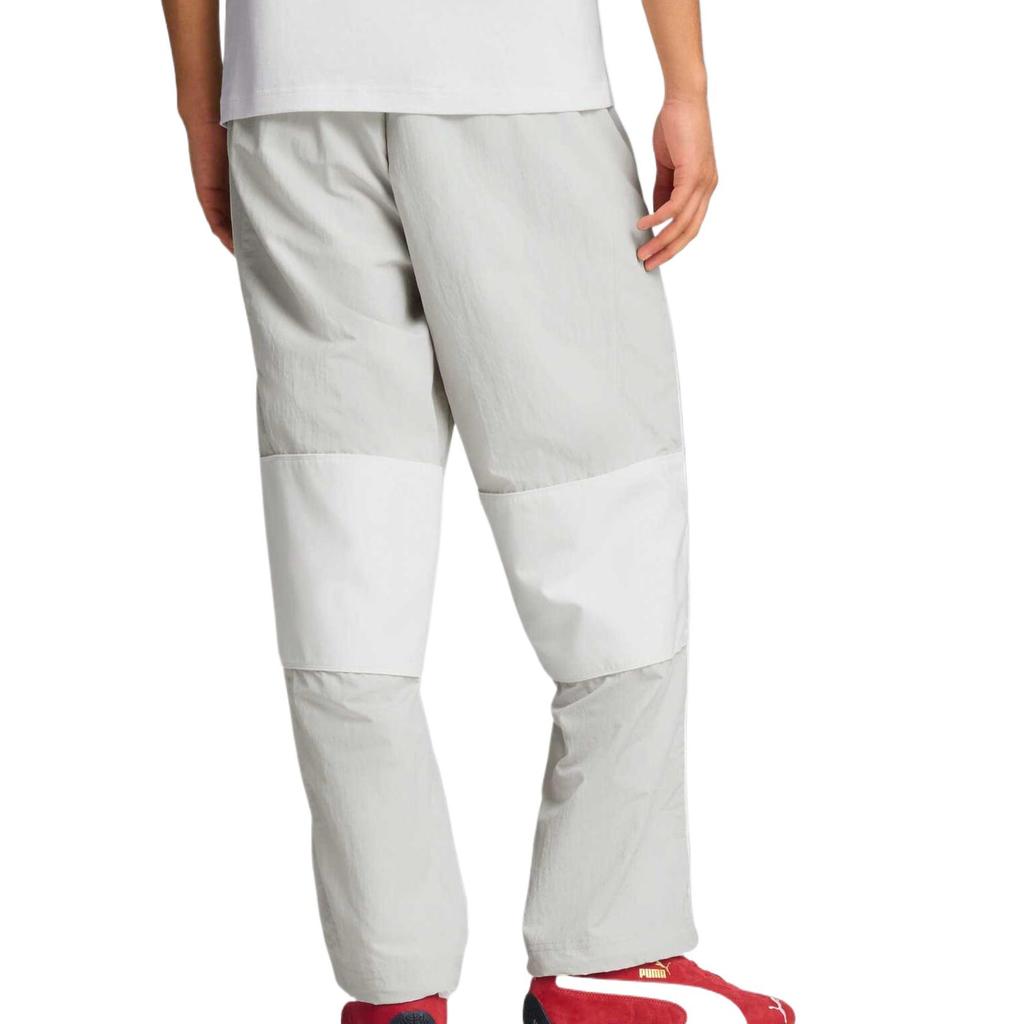 Puma Comfortable Breathable Lightweight Straight Leg Casual Pants Unisex bottoms Light-Gray 631851-61