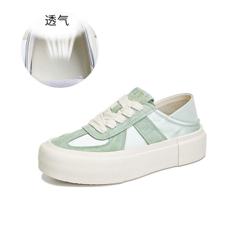 Leather Little White Shoes Women's 2025 Summer New Two-wear Sports Board Shoes Women's Casual Retro Women's Shoes Versatile Shoes Children