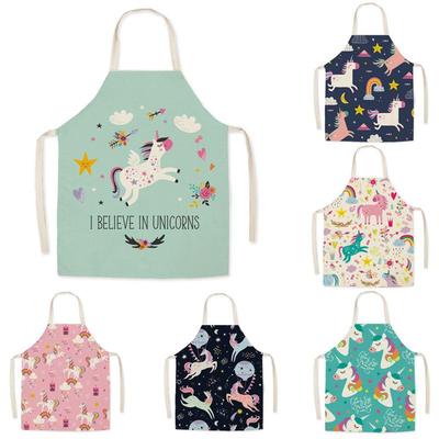 Apron with Logo for Supermarkets, Kitchens, and Milk Tea Shops