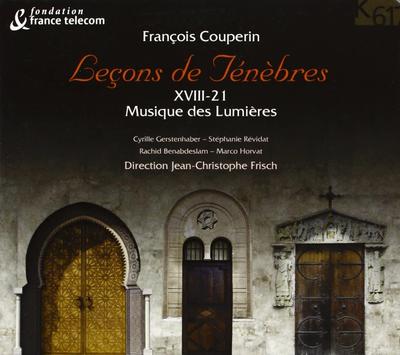 CD FRANCOIS COUPERIN, JEAN-CHRISTOPHE  - Couperin: Lecons De Tenebres  K617146 Japan Classical Used
