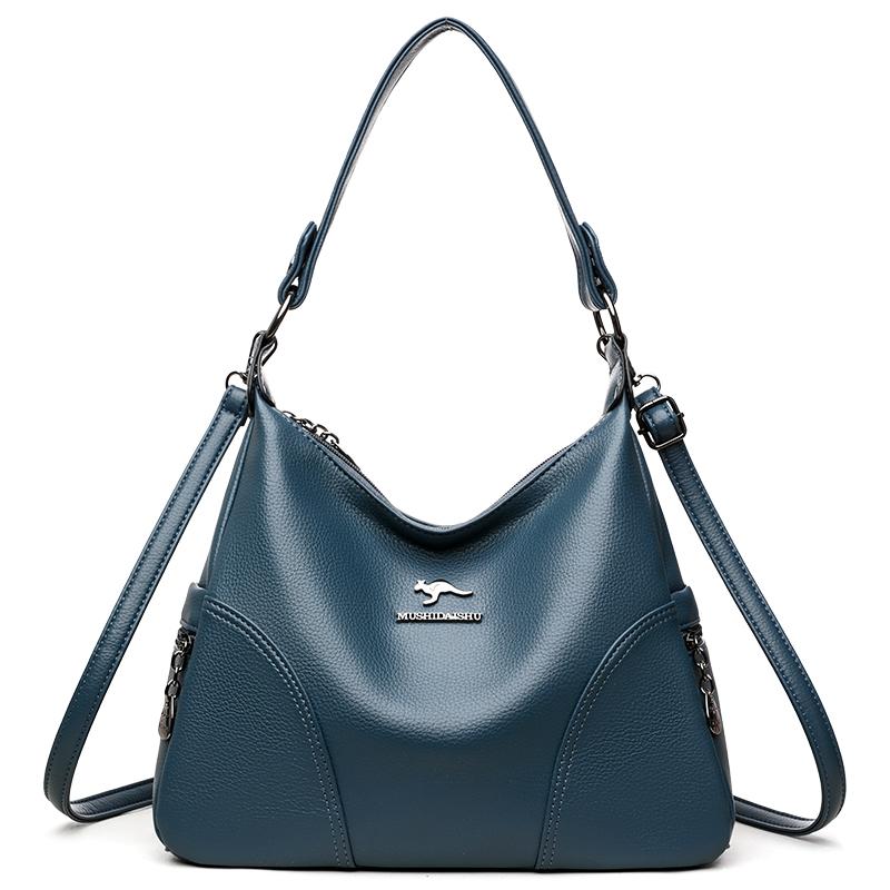 Simple and Large Capacity Pu Leather Handbag, New Women's Tote Bag, Casual Shoulder Bag, Fashionable Solid Color Crossbody Bag