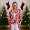 Women'S  Sweater Cute Fun Printing Sweater Fall And Winter Long Sleeve Knitted Sweater