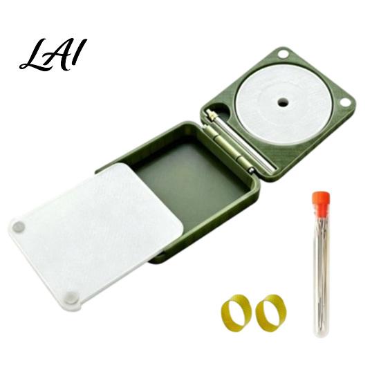 Rotating Yarn Spool Portable Holder for Crochet & Knitting Foldable Double Winder