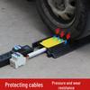 PVC Speed Bump: Indoor Cable Protection & Anti-Crushing Trough