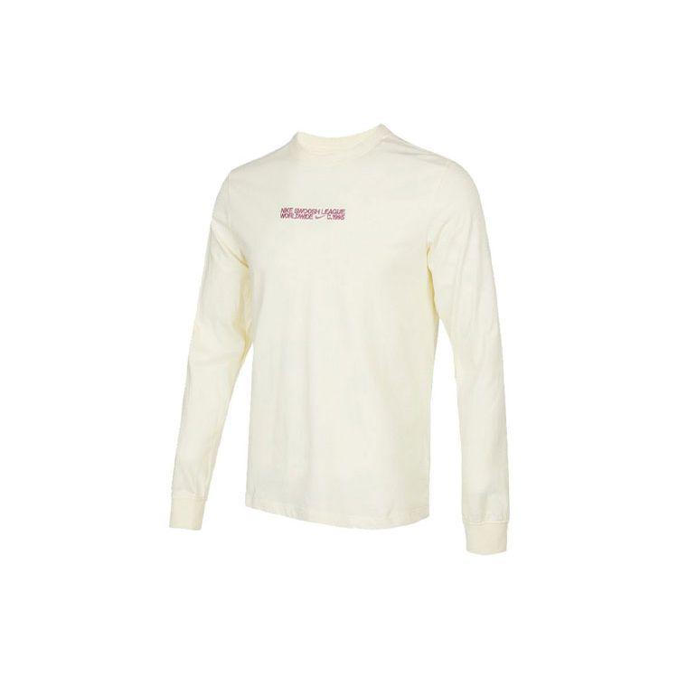 Nike NSW Essential+ Core Long Sleeve T-Shirt Men Tops Coconut-Milk DM6367-113