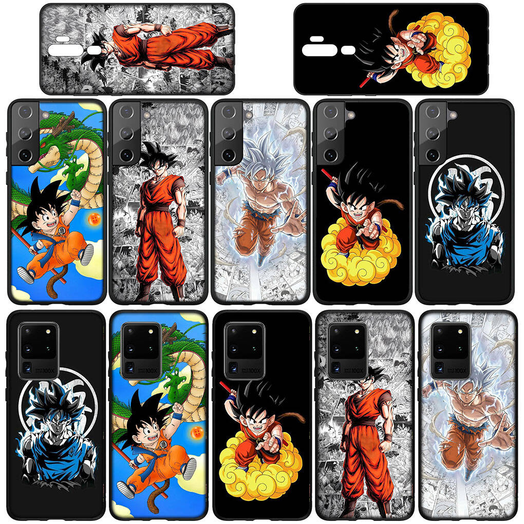 Phone Case for iPhone 17 15 16 Plus Xiaomi Poco X7 X6 F8 F7 C85 C75 C71 Redmi Note 14 12 11 13 Pro Max A4 14C 13C Dragon Son Gokus Ball Silicone Cover