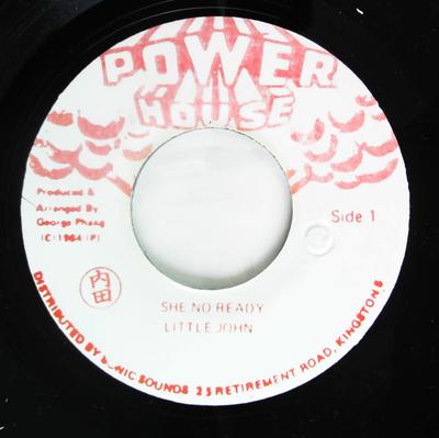 7inch Record LITTLE JOHN - She No Ready NONE Power House Jamaica Reggae, Ska & Dub Used