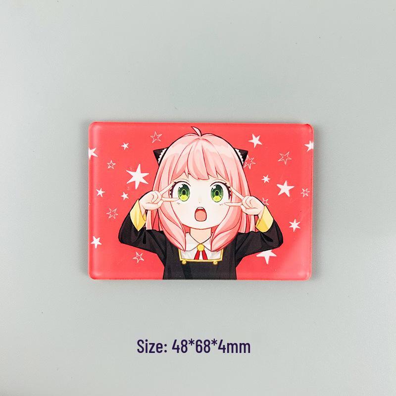 Magnete da Frigorifero in Acrilico Anya di Spy x Family - Decorazione Cartone Animato Anime