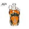 Whiskey Decanter Sasquatch Foot Bottle, Shaped Glass Wine Kitchen Bottle Decorative Liquor for Home Bar Parties High Borosilicate