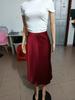 WB Silk Satin Midi Skirt