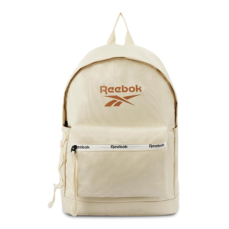 New Reebok Fabric Computer Backpack Regular Unisex Light Gray/Navy Blue/Black/Light Pink/Ecru RB230016M