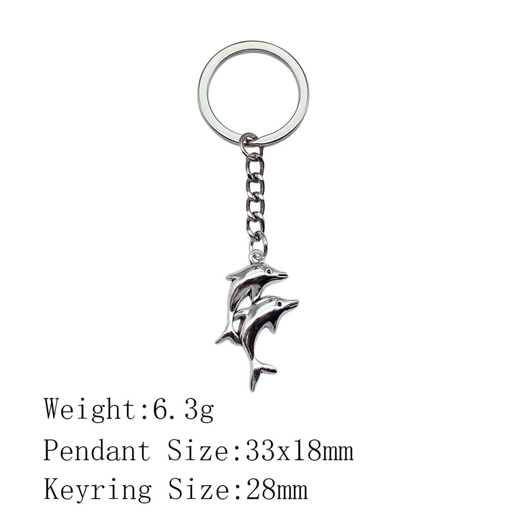 Mother's Day Keychain For Bags Seahorse Octopus Mermaid Key Ring Souvenir Men Chains