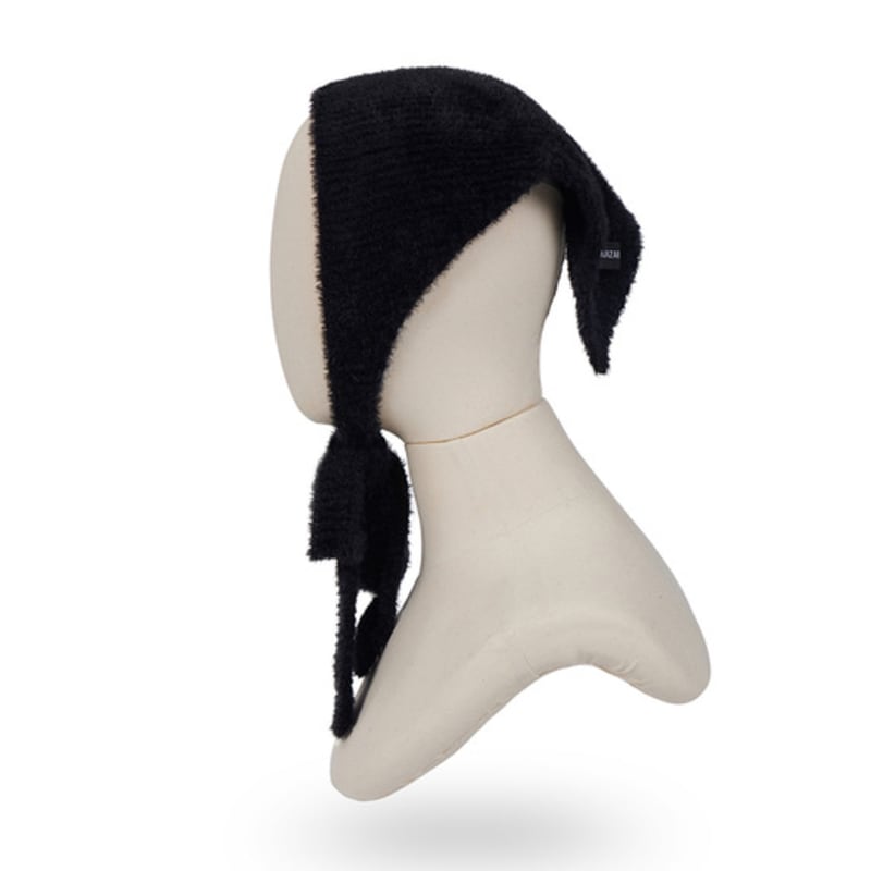 VARZAR Vazal Label Knit Bandana Black