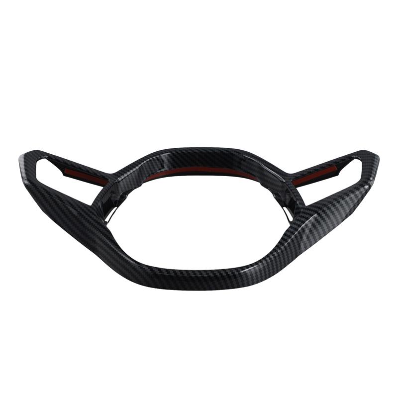 Car Steering Wheel Button Frame Panel Decoration Cover Trim For BMW 5 Series G60 2024 2025 Accessories