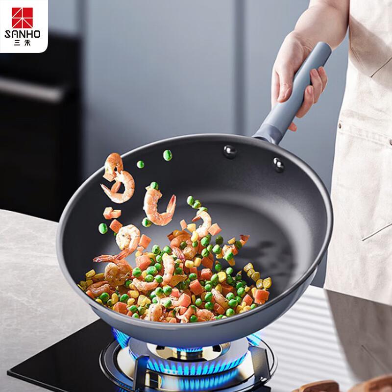 Sanhe Titanium Non-Stick Wok