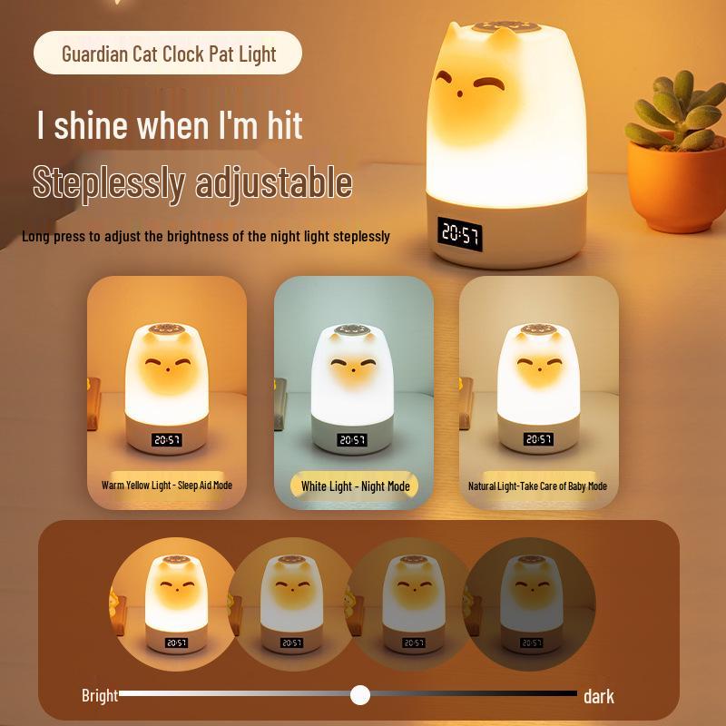 2025 Augenschutz Cartoon Nachtlicht: Sensor-Tischlampe für Nachttisch & Babyfütterung