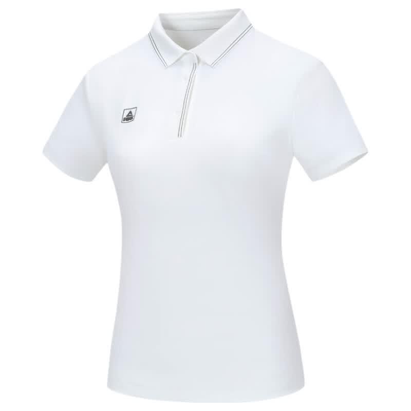 

Peak TF623078 Women s Polo Short Sleeve T-Shirt M