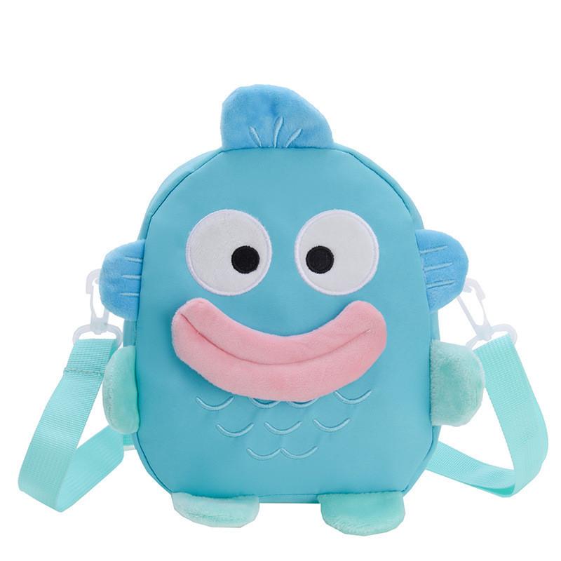 Trendy Nylon Cartoon Crossbody Bag For Kids With Breathable Fun Design