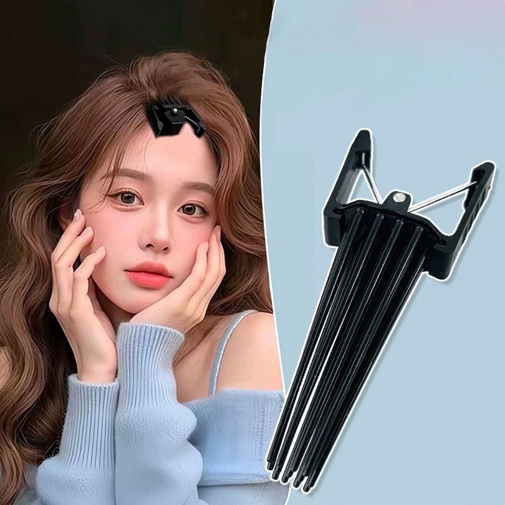 New Simple Fluffy Hairpin High Natural Curly Hair Style Hair Clip Lightweight Invisible Women Hair Curler Tool Comb