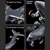 1:180 Scale Y-20 Transport Aircraft Model Toy Metal Body Pull Back Foldable Nose Wheel Military Plane Models Children's Gifts