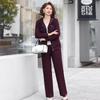 Mother's Day Spring Hooded Sportswear Set for Stylish Women - Two-Piece Outfit for Middle-Aged and Elderly Ladies