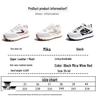 2024 Spring Trendy Women's Thick Sole Korean-Style Running Shoes for Female Students - Forrest Gump Casual Sneakers, Model 6116.