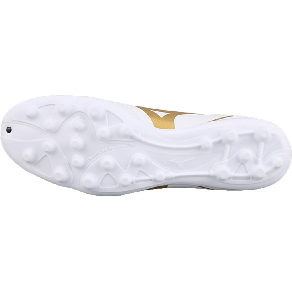 Mizuno Comfortable Versatile AG (Rubber Short Studs) Artificial Turf Non-Slip Durable Soccer Shoes Unisex Soccer Shoes White Platinum P1GA249407