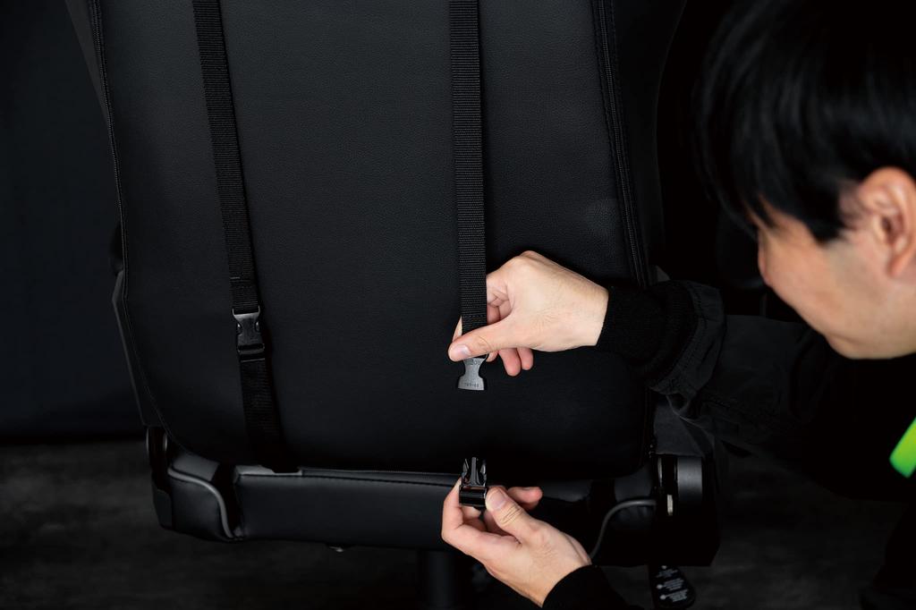 EXGEL Gaming Chair Back Gray Lower Back Lower Back Pain Gaming Made in Seat Urethane Foam Cushion, Cushion, Pain, Prevention, Lumbar, Chair, Japan,