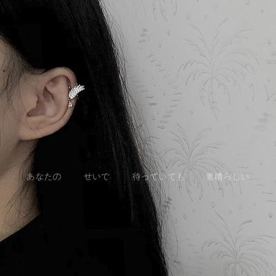 Winged Zircon Personalized Double Ear Bone Clip Earrings for Women - 2025 Fashion Style
