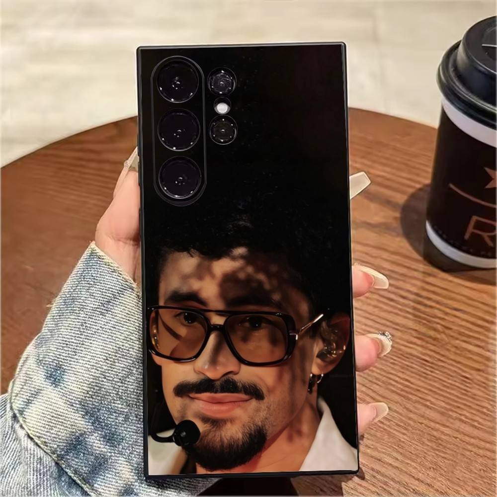 I Like It Singer B-Bad B-Bunnyyy-yS Phone Case For Samsung S25,S24,S21,S22,S23,S20,Ultra,S26,Plus,Fe,Note,5G Black Cover