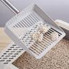 MultiPurpose Cats Litter Scoops Stainless Steel Handle for Household Cage Cleaning Litter Cleaning Tool