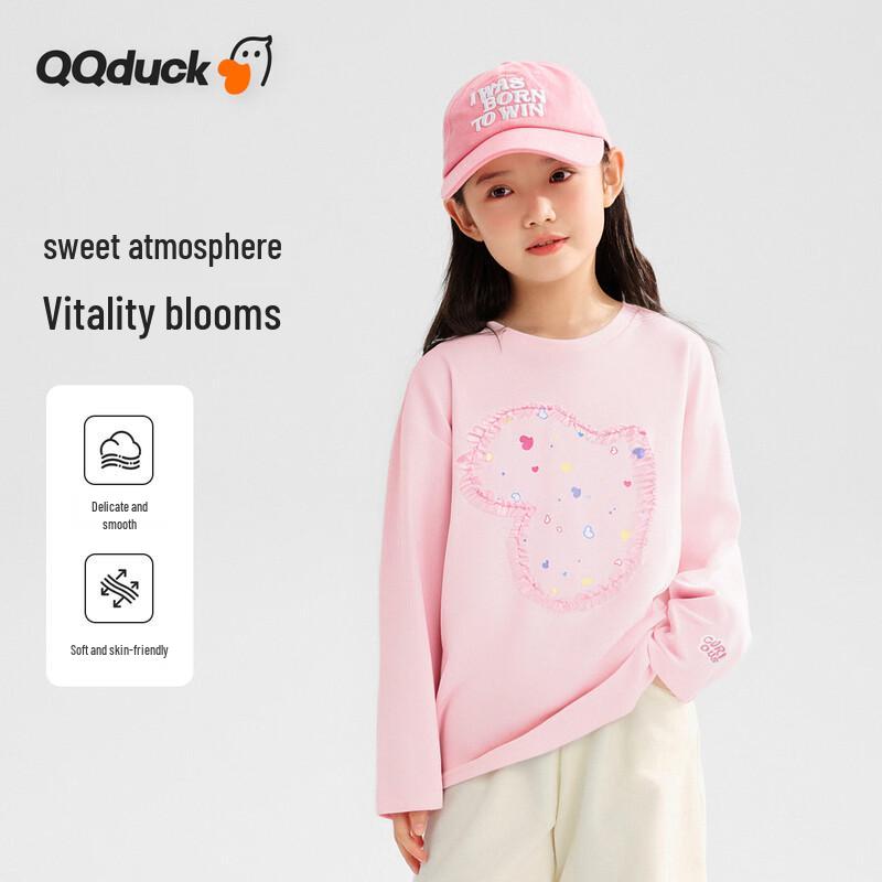 

QQ DUCK Girls Long Sleeve T-Shirt 160