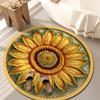 3D Floral Carpet Living Room Bedroom Floor Mat Easy To Wash and Maintain Anti Slip and Beautiful Floor Mat