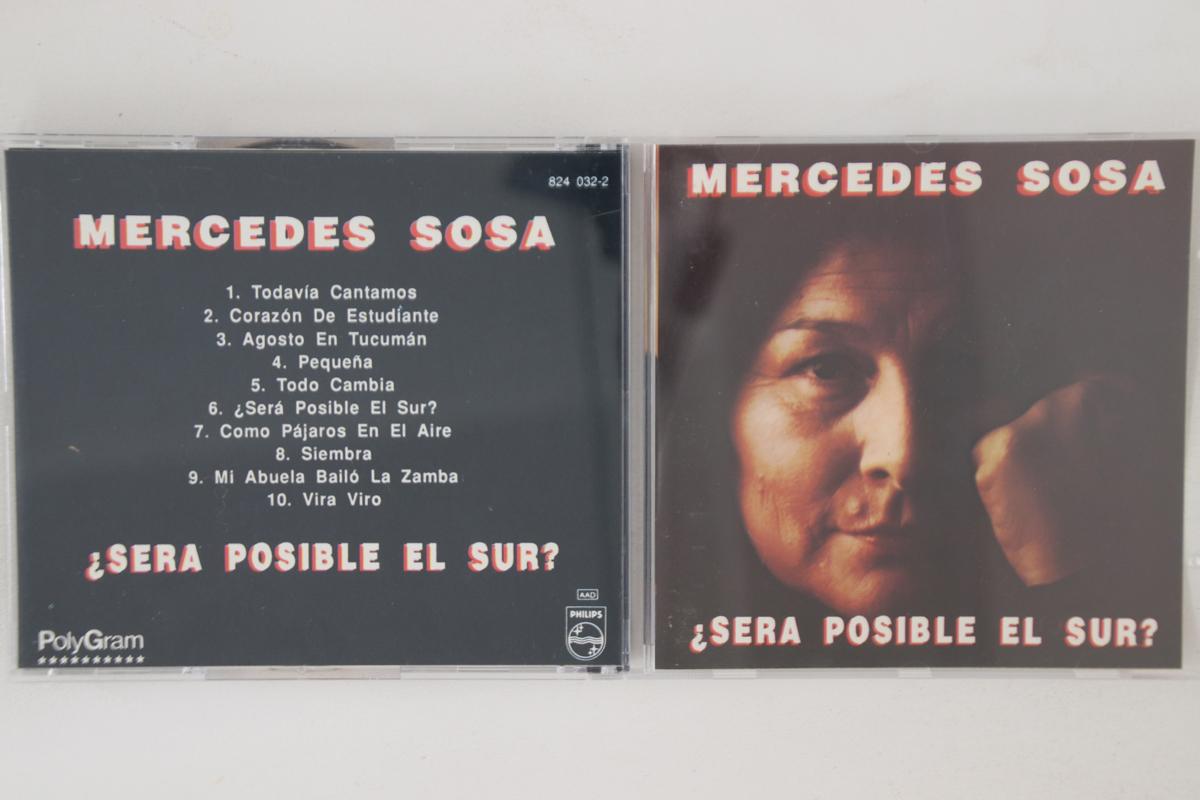

CD MERCEDES SOSA - sera Posible El Sur 8240322 PHILIPS Argentina Latin Used