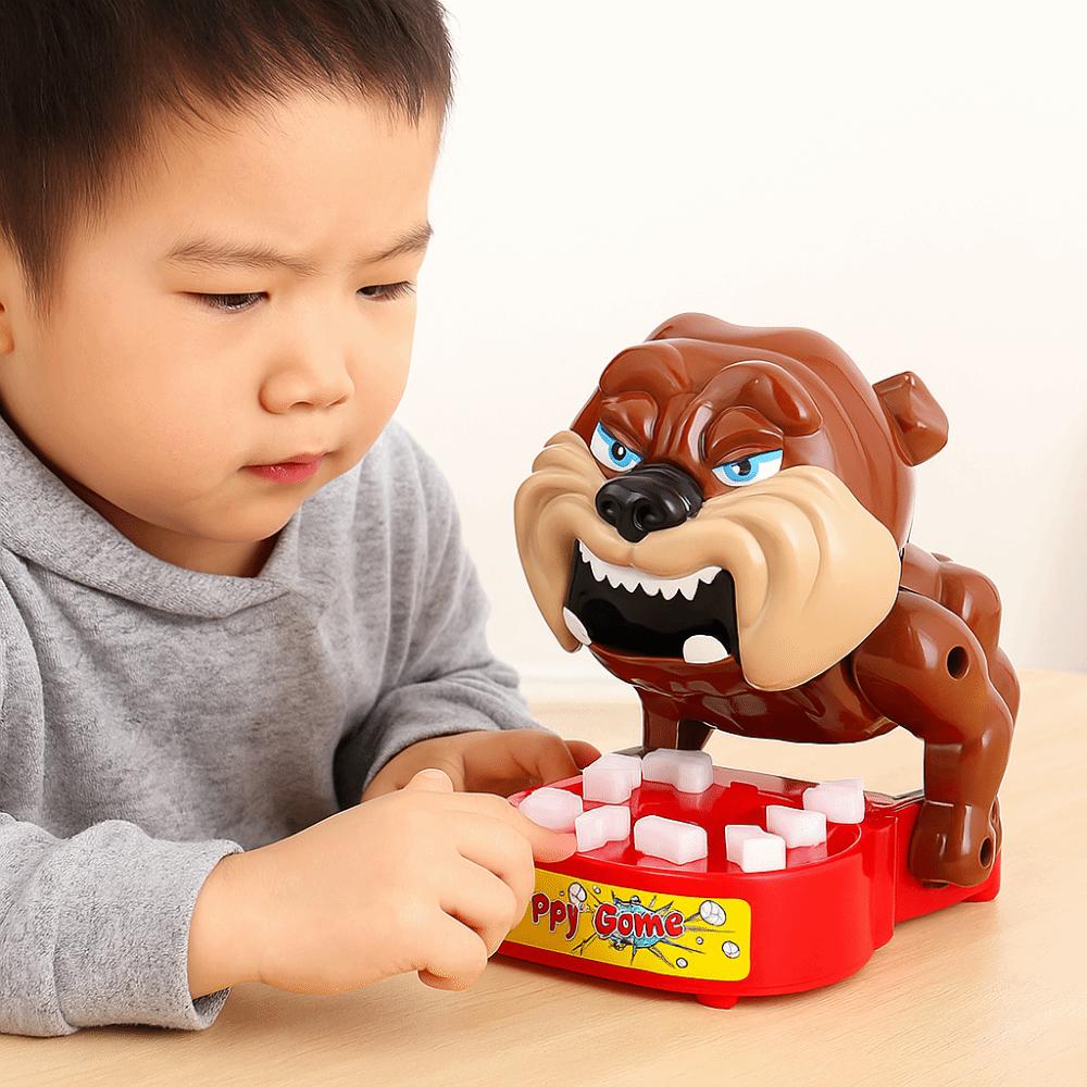 Multifunctional Dog Tabletop Game Plastics Finger Bite Scary Game Birthday Gift