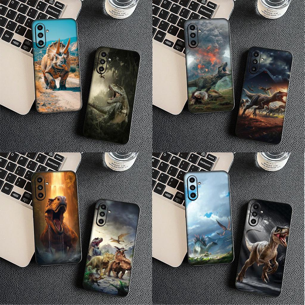 Cover for Motorola Moto G86 G57 G67 G24 G15 G54 Power G13 G14 G34 G35 G45 G60 G53 G55 G64 G75 G72 Phone Case Dinosaur Poster