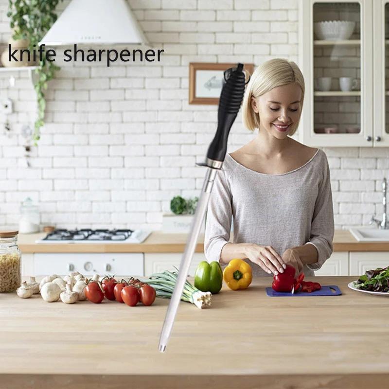 WXCOO Stainless Steel Kitchen Knife Vegetable Fruit Knife Boning Slicing Knife Japanese Fish Santoku Wooden Handle