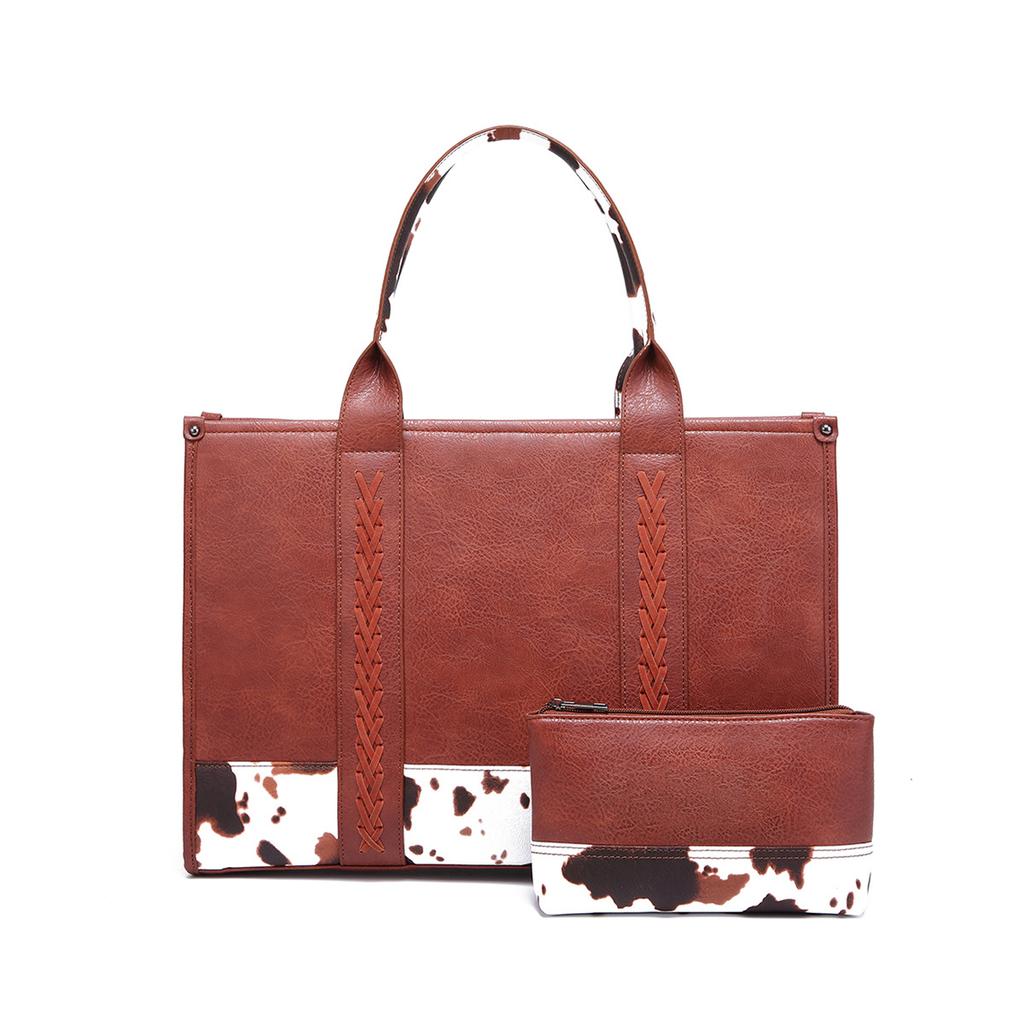 Vintage Cotton and Linen Print Western Women's Shoulder Bohemian Portable Messenger Women's Bag