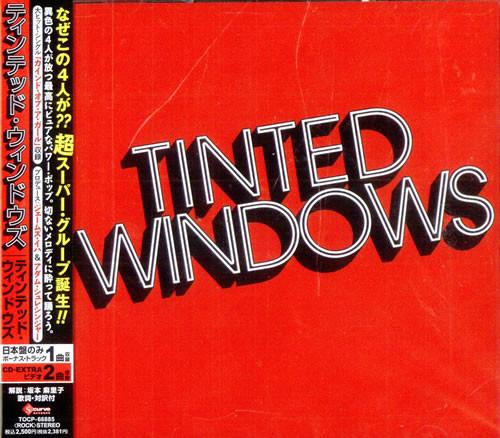 

CD TINTED WINDOWS - Tinted Windows TOCP66885PROMO S-Curve Records 2009 Japan Obi Rock