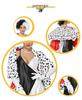 2021 Cruella 101 Dalmatians Evening Gown: Halloween Costume & Stage Performance Outfit