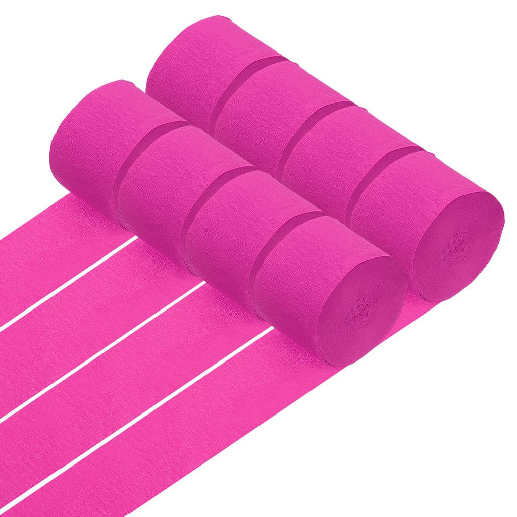 8 Rolls Crepe Paper Streamers 656ft Rainbow Streamers for Party Decorations Wedding Ceremony Birthday Indoor Decorations