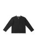 Men's Washed Two-Piece Look Long Sleeve American Streetwear Loose Heavyweight Plus Size Top 550
