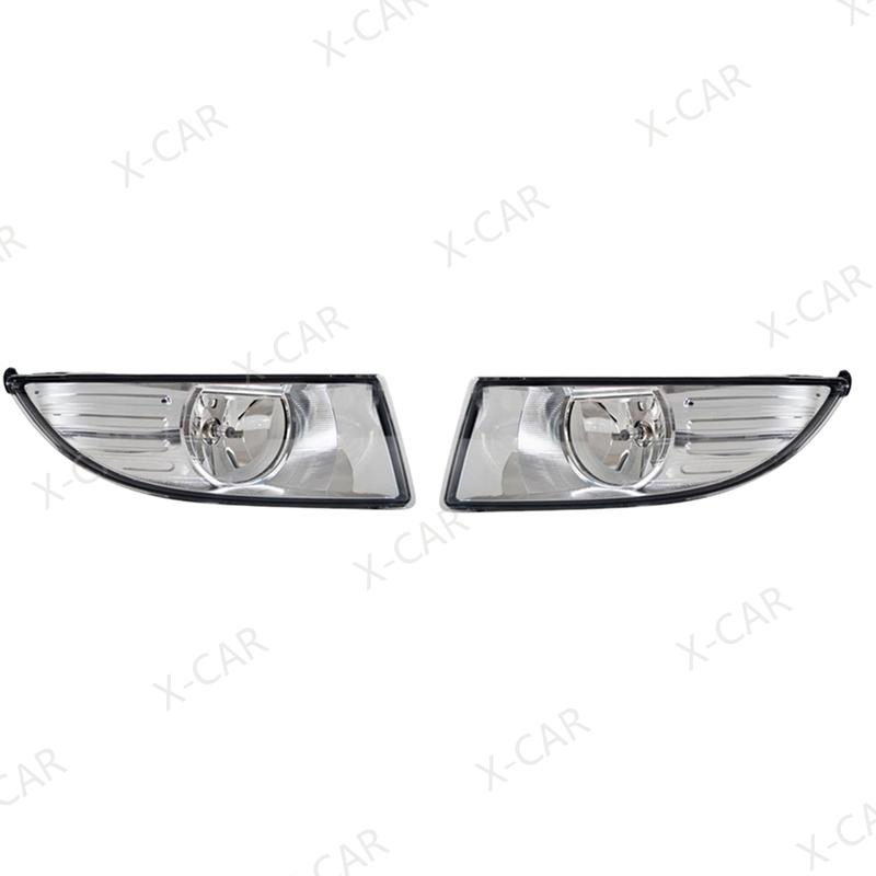 For Skoda Fabia MK2 5J 2011 2012 2013 2014 2015 Front Fog Light Lamp Black White No Bulbs Car Lights 5J0941701 5J0941702