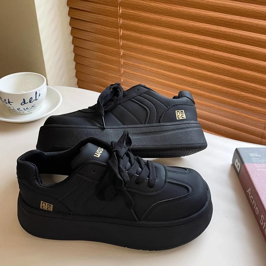 Damen Freizeitsneaker Frühjahrsmode Damen Hochwertige Flats Vulkanisierte Schuhe Damen Plateau Walking Schuhe Zapatillas Mujer