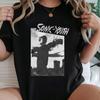 Vintage 80er Sonic Youth Bad Moon Rising Tour Anthrazit Unisex T-Shirt WA490