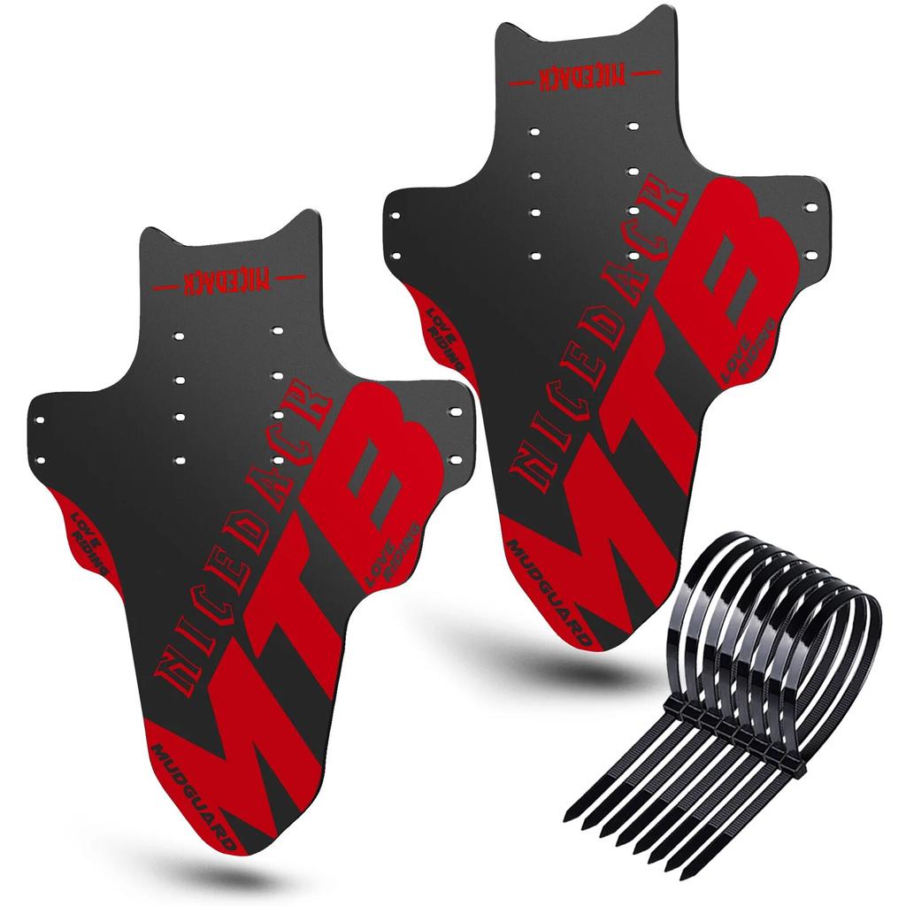 2PCS New 2022 Mud MTB guard Bicycle Mountain Road Bike Fenders Wings Cycling bike front fender cool Bicycle Accessories