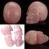 Modern Pink Skull Sculpture Handmade Art Piece For Display Collection Gift Giving